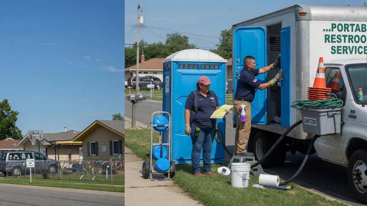 Portable Toilet Rental in Vaughnsville, OH near me
